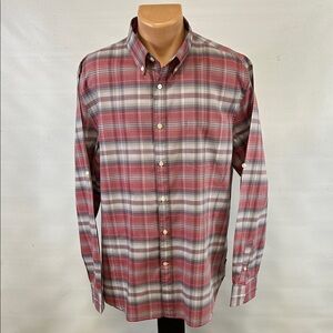 John Varvatos long sleeve button down collar shirt.  XL
